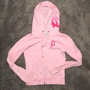 VS PINK zip up